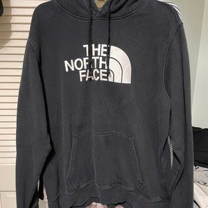 The North Face black and white Mens Hoodie